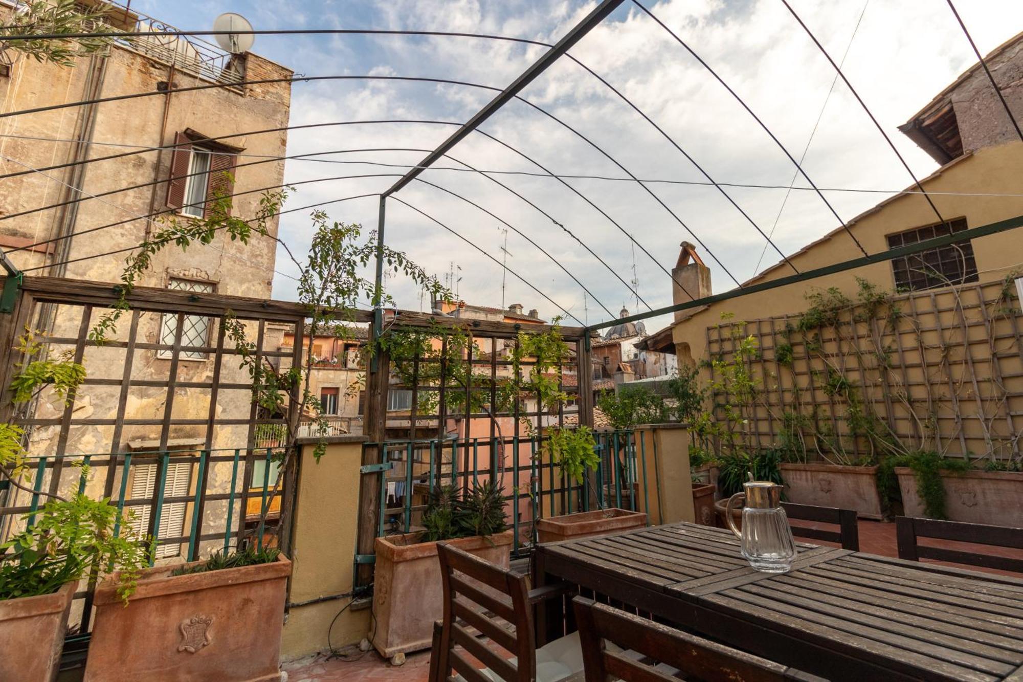 Apartamento Attico Minerva Con Due Terrazze Roma Exterior foto