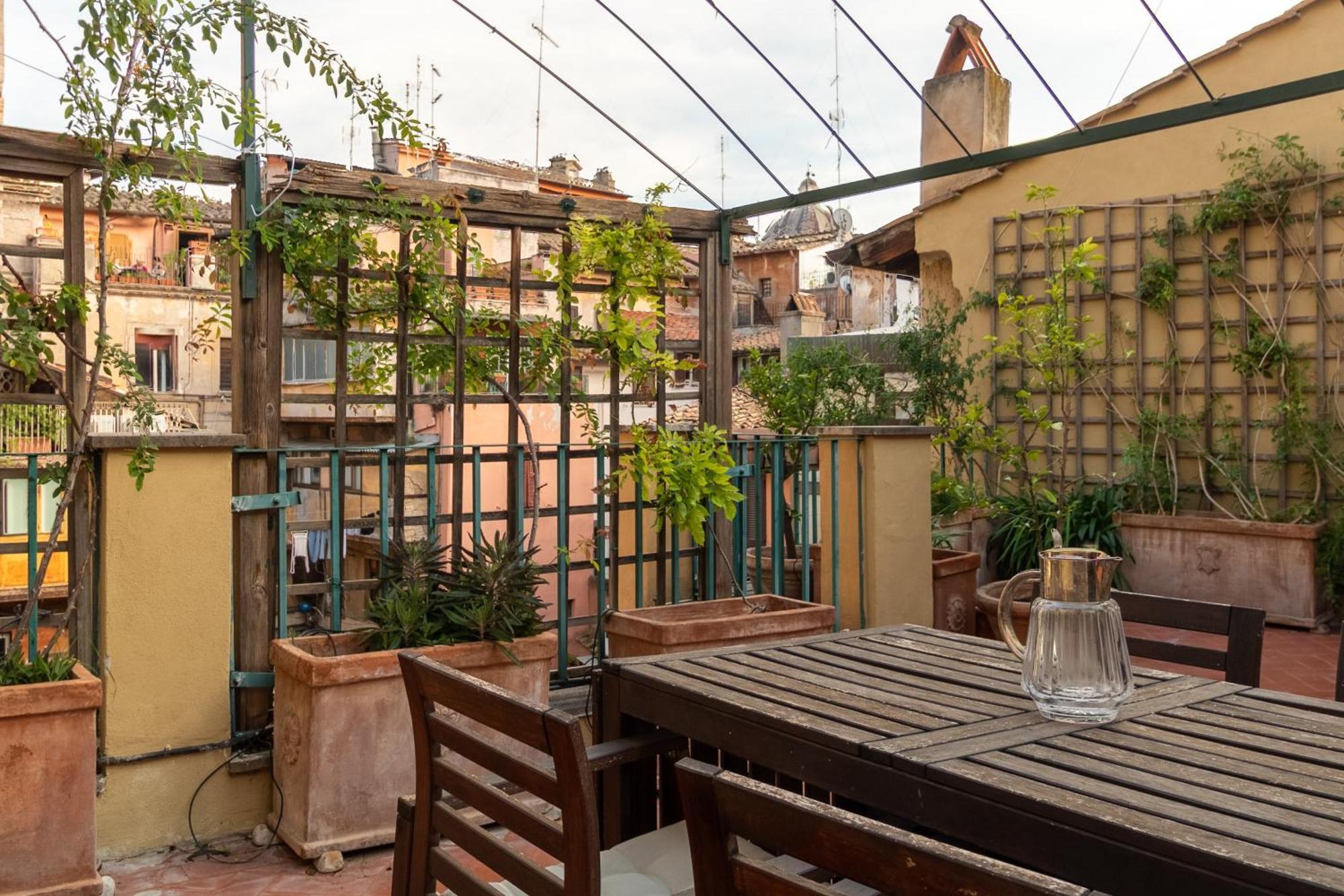 Apartamento Attico Minerva Con Due Terrazze Roma Exterior foto